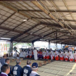 江川での浦安の舞も含めた御旅所神事