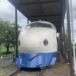 摂津の新幹線公園で0系新幹線車掌室で発車オーライ！