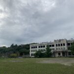 石巻市の門脇小学校と復興祈念公園